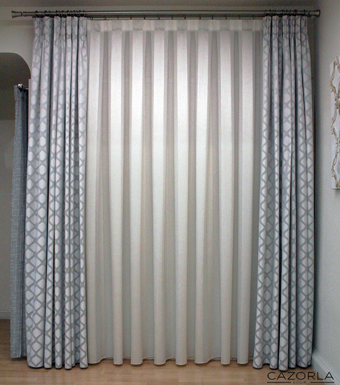 confección a medida cortinas dobles en barra visillo tableadohogar cazorla córdoba